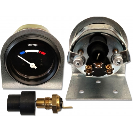 WSKAŹNIK CZUJNIK TEMPERATURY WODY 12V + WSPORNIK